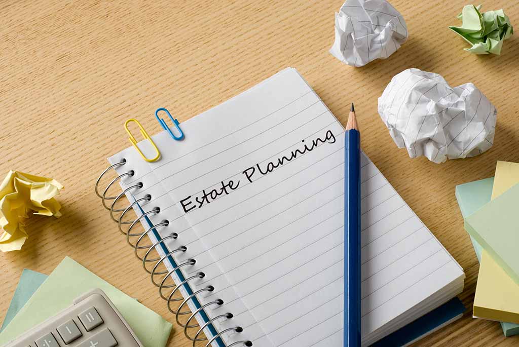 an estate planning notebook